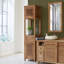 Coline Solid Wood Freestanding Linen Cabinet