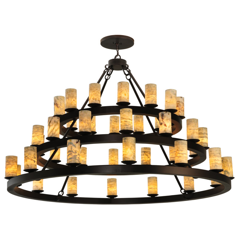 Rustic Lodge 42 - Light Chandelier