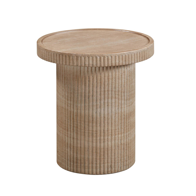 Table de bout à piédestal Giaimo, Tanné