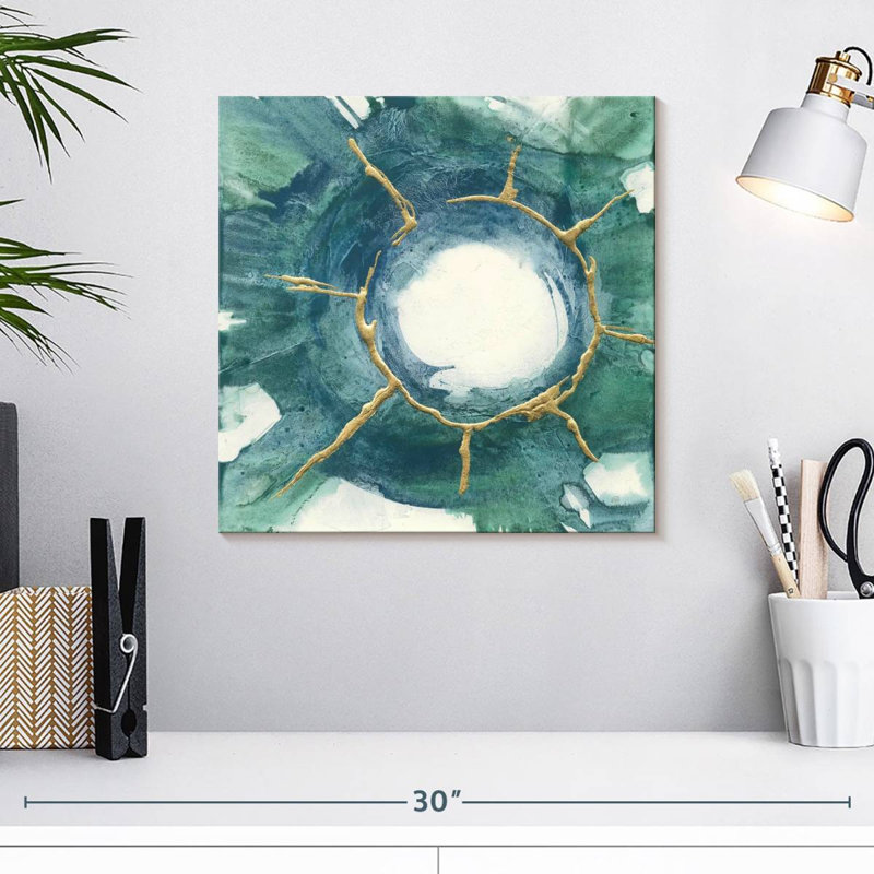 Kerrick Dharma Wheel I, 16" H x 16" W