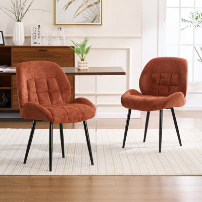 Chaise d'appoint rembourrée Comfort Stabilité Chenille