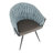 Maddison Braided Upholstered Arm Chair-1540980270