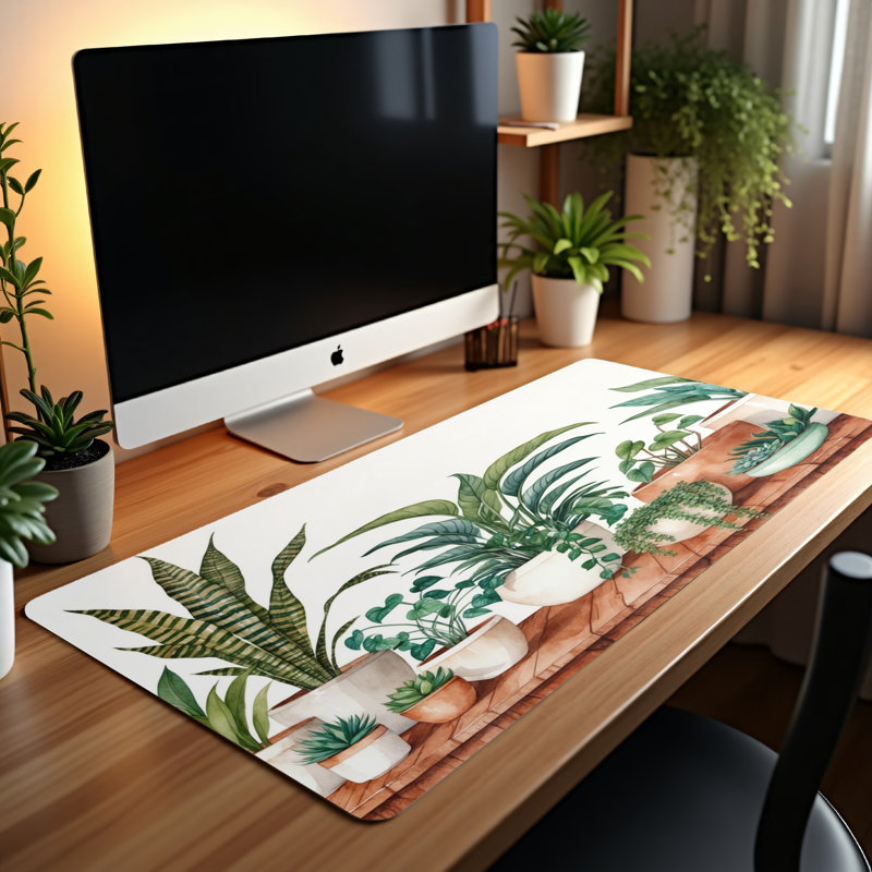 Polyester Desk Pad, 23.6x13.8