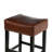 Lorraine Upholstered Counter Stool with Solid Wood Frame-1188430500