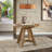Cipolla Wood Finish Extendable Round Dining Table - 42"-60"-105703521