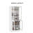 70.9'' H X 23.6'' W  Kitchen Pantry-1224872546