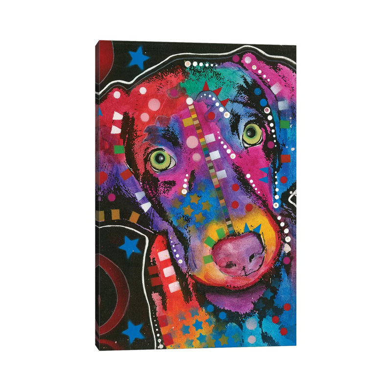 Labrador II by Dean Russo - Wrapped Canvas Print, 20.32 cm H x 30.48 cm W