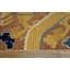 Tapis pilier Ningxia chinois du début du 19e siècle (3 pi 4 po x 8 pi 8 po - 102 x 264 po)