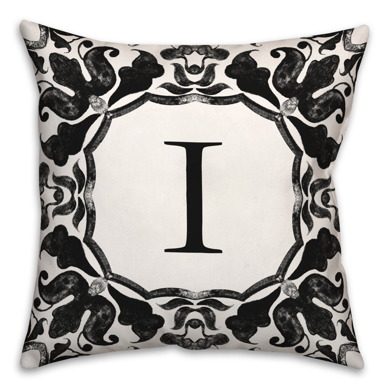  Housse et insert de coussin carré extérieur P Monogram, I