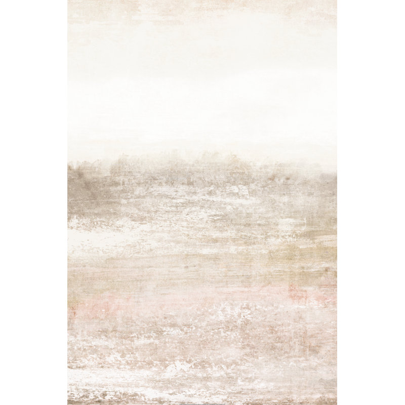Blush Brown And Neutral - Wrapped Canvas Painting, 122cm H x 81cm W x 3.8cm D