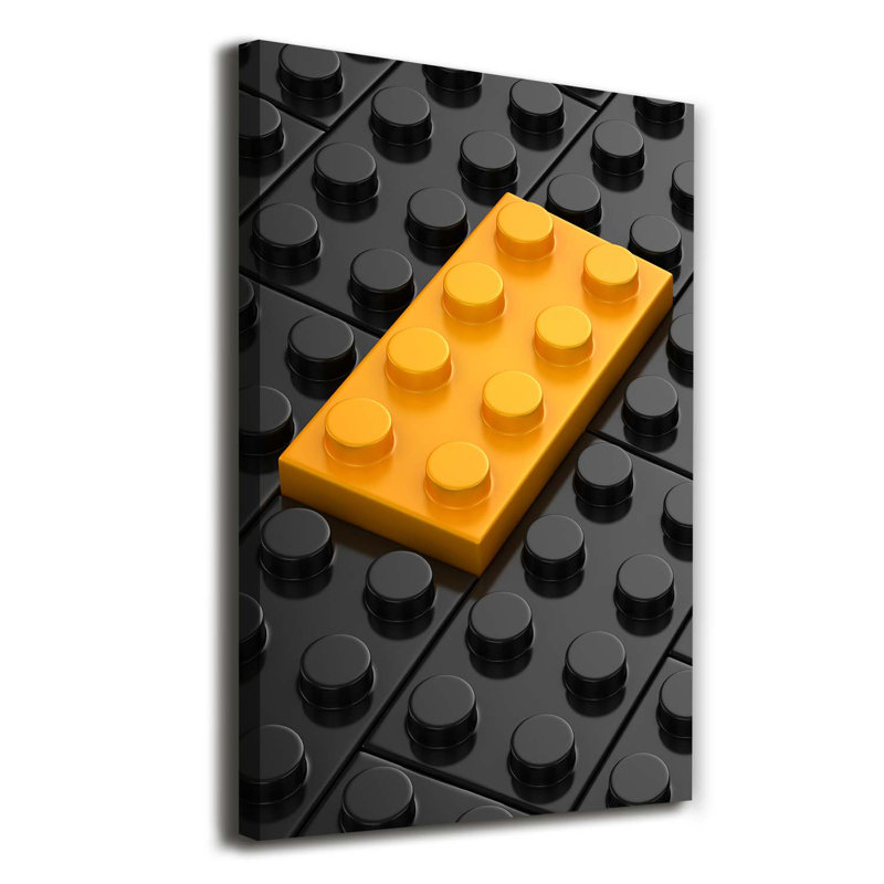 Lego Bricks - Wrapped Canvas Print