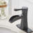 Single-handle Bathroom Faucet with Drain Assembly-64600861
