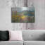 «Garden Border» par Carol Rowan, art mural en métal, 24 po x 16 po-981749300
