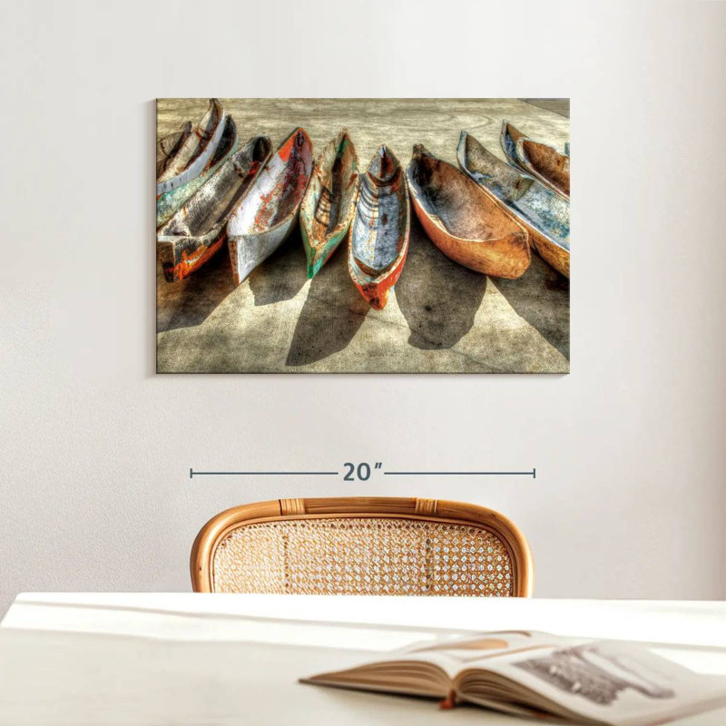Mehar Canoes, H 16 po x l 24 po
