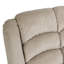 Causeuse transitionnelle en tissu de microfibre