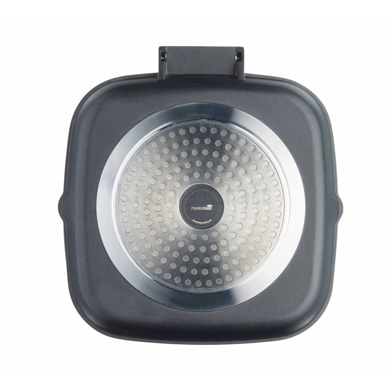 MasterClass Cast Aluminium Grill Pan, 20 cm