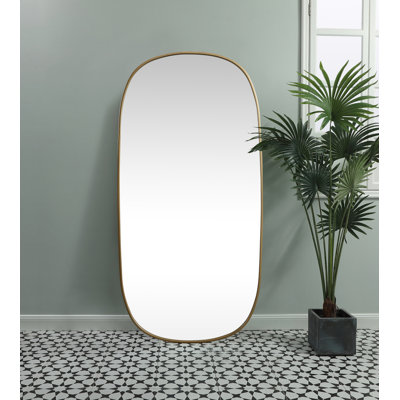 Bertin Metal Oval Wall Mirror