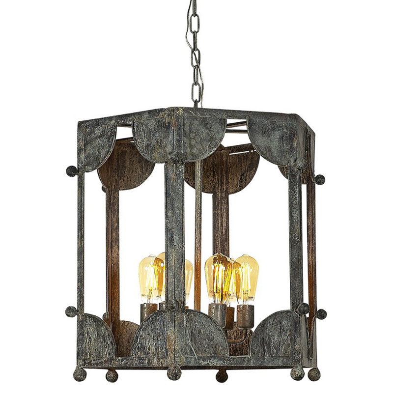 Lustre géométrique à 6 lumières Wilmington, Haute mer