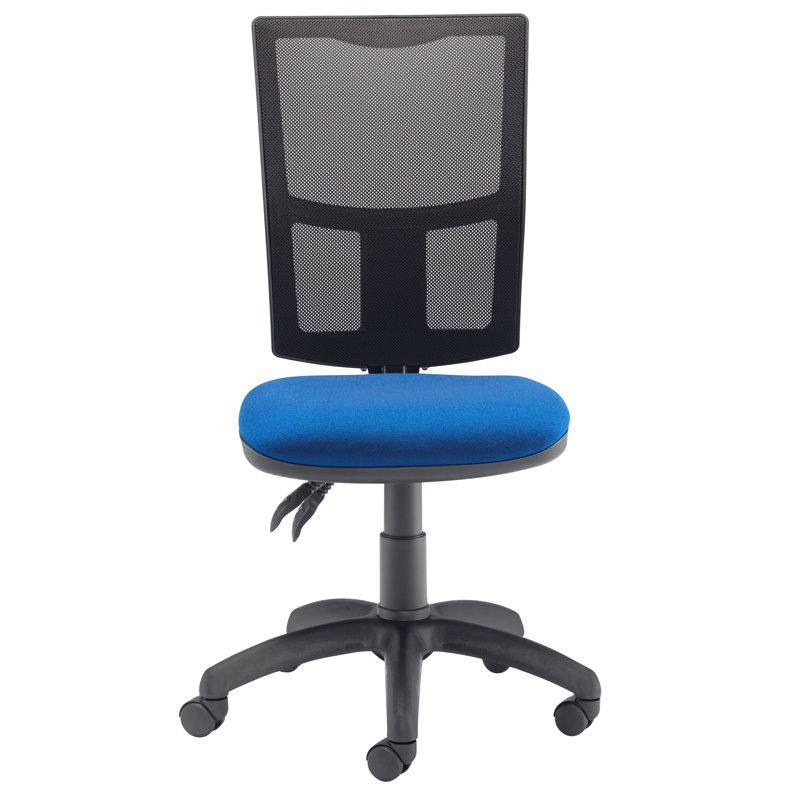 Hathaway Polyester Blend Office Chair, Royal Blue