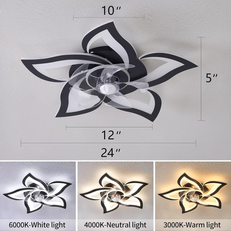 Kayston Ceiling Fan with Light Kit