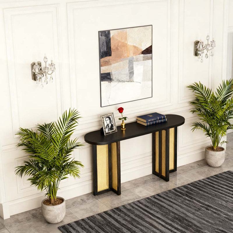 Console Table Entryway Table, Espresso