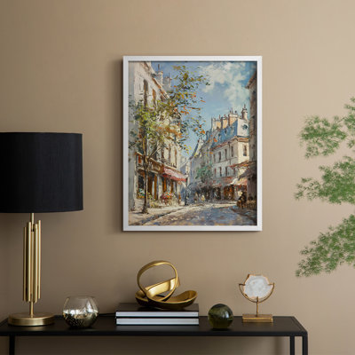 LANDSCAPES Series CCCXCI Framed Print - Solid Wood