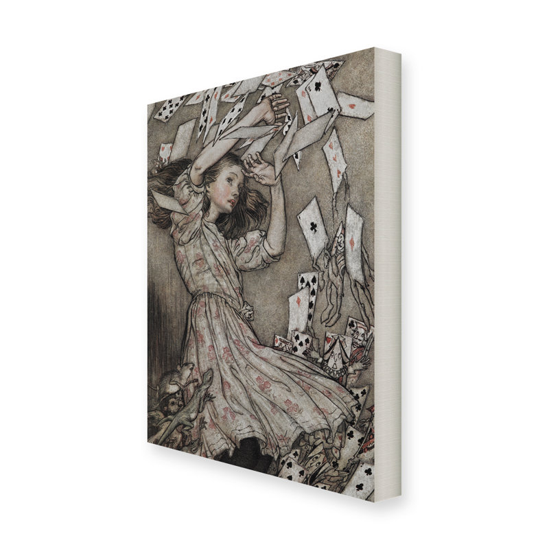 Arthur Rackham - Wrapped Canvas Print, 80 cm H x 60 cm W x 5 cm D