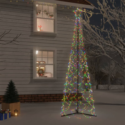 Artificial Christmas Cone Christmas Tree with LED