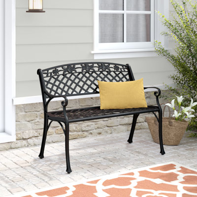 Banc de jardin en métal Hollander