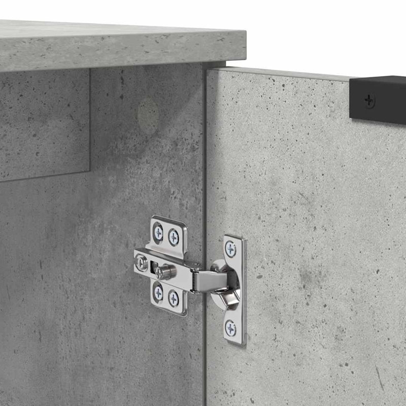 Freestanding Under Sink Cabinet, Concrete Grey