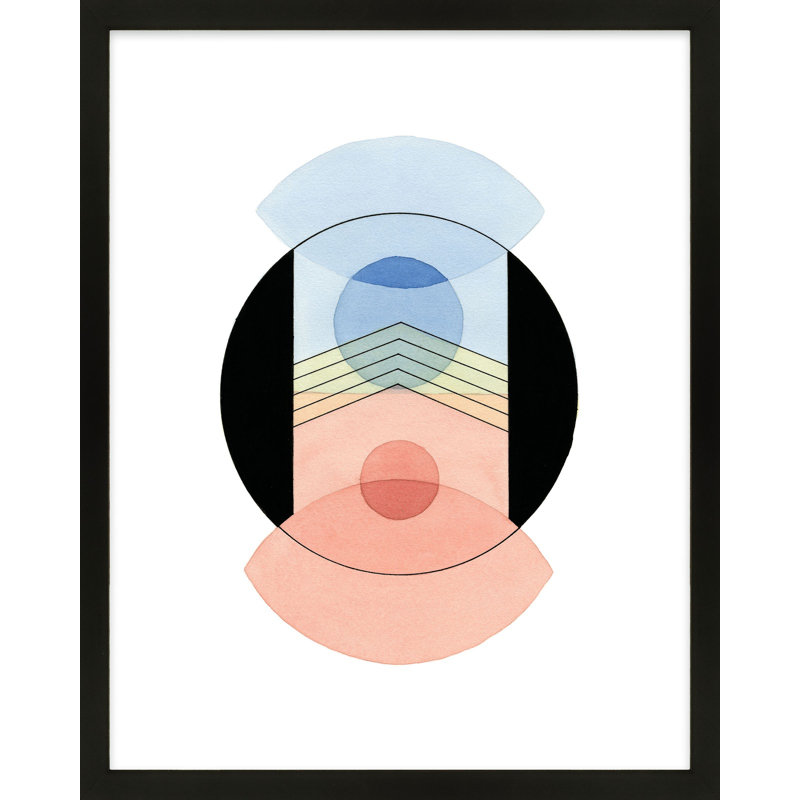 Acceptance Print by Allison Rietta, Black Framed, 20" H x 16" W x 1.25" D
