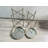 Baccari Tray Top Side Table Set