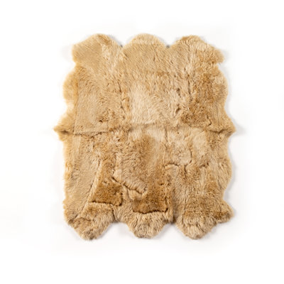 Tapis crème en peau de mouton Dodger