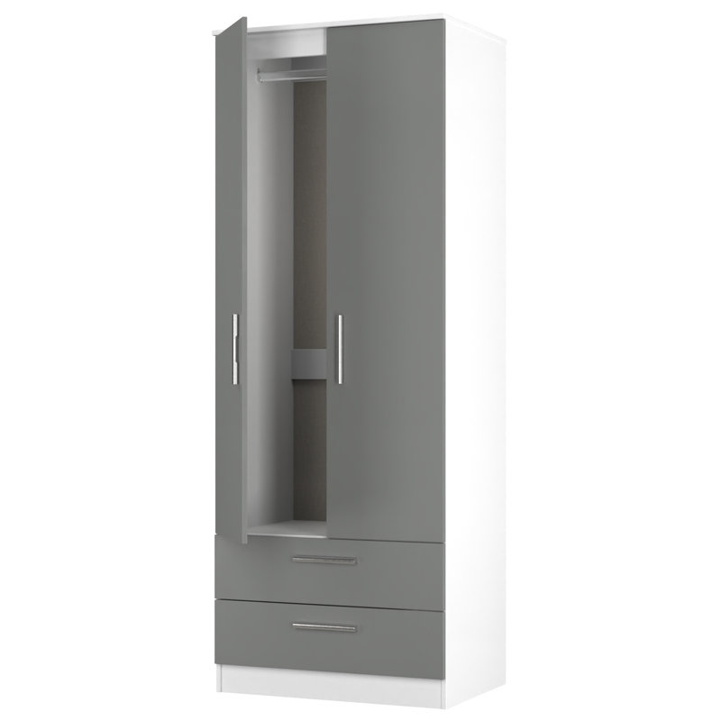 Takijah Manufactured Wood Wardrobe