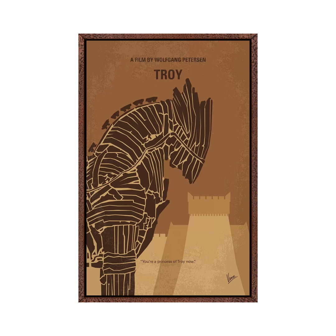 Troy Minimal Film Poster