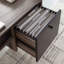 Bureau, finition grise