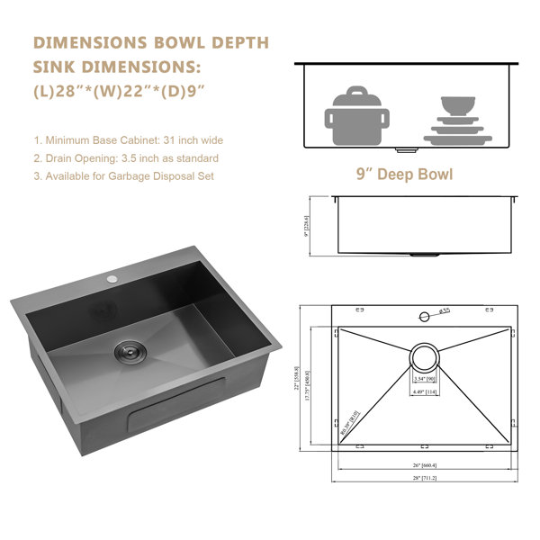 Dimensions du produit