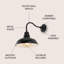 Manderfeld Wall Light-480591224