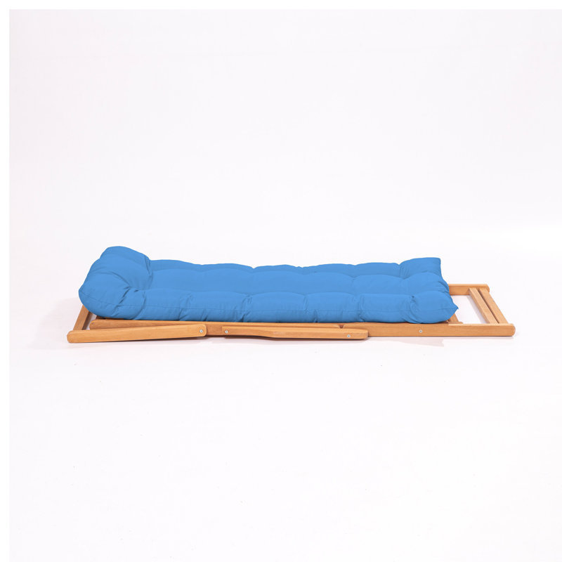 Phillippi Folding Deck Chair, Blue