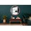 Huldar Glass Flat Wall Mirror