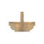 Trantham Oak Effect Wooden Trug Basket