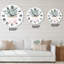 Cactus et plantes grasses II - horloge murale-60327341