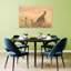 «Yawning Cheetah And Cubs Peaceful Contemporary Cat Nature Wildlife», art mural-129006738