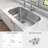 Sinber 31" x 18" Undermount Single Bowl Kitchen Sink with 18 Gauge 304 Stainless Steel Satin Finish