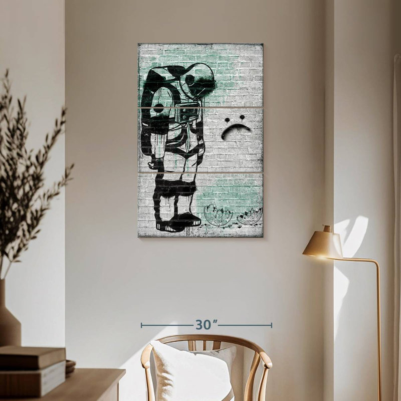 Oberle Moon Tragedy, 57" H x 36" W