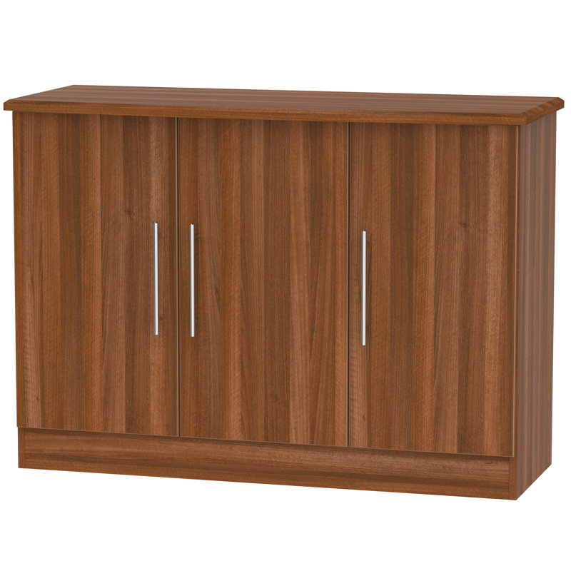 Fully Assembled Daryl Combi Chest, Noche Walnut