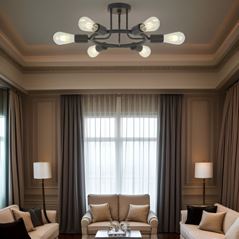 Modern Sputnik Lights, Black