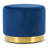 Tia Velvet Ottoman