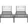 Gilana 2 Piece Twin Metal Bed Frame with Headboard and Footboard Heavy Duty/No Box Spring Needed