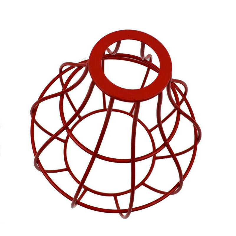 50.8cm H Metal Novelty Lamp Shade ( Uno ) in Red